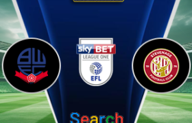 Bolton Wanderers Vs Stevenage 15 April 2026