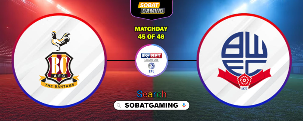 Bradford City Vs Bolton Wanderers 25 April 2026