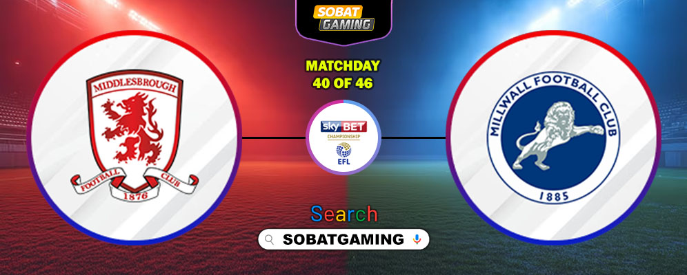 Middlesbrough Vs Millwall 03 April 2026