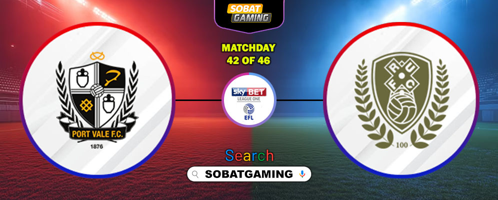 Port Vale Vs Rotherham United 08 April 2026