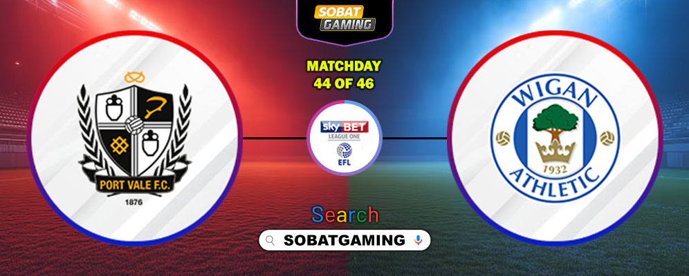 Port Vale Vs Wigan Athletic 19 April 2026