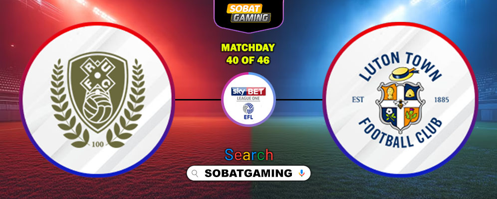 Rotherham United Vs Luton Town 22 April 2026