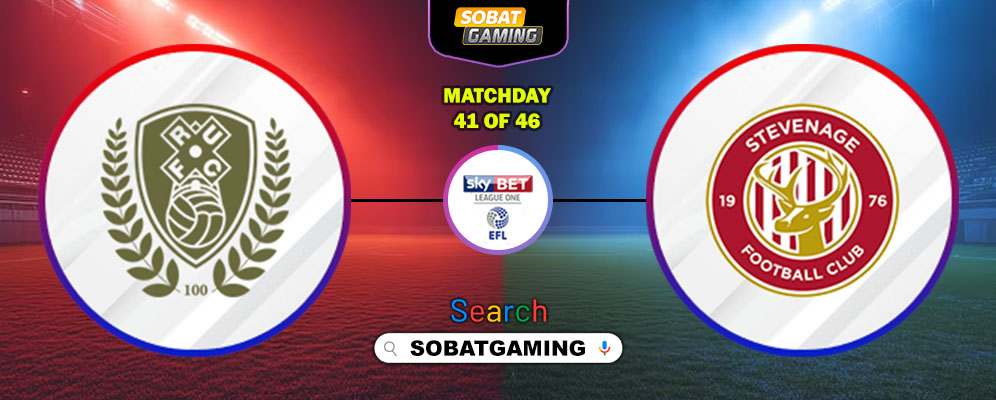 Rotherham United Vs Stevenage 03 April 2026