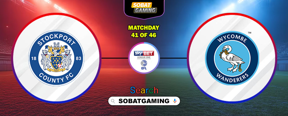 Stockport County Vs Wycombe Wanderers 03 April 2026