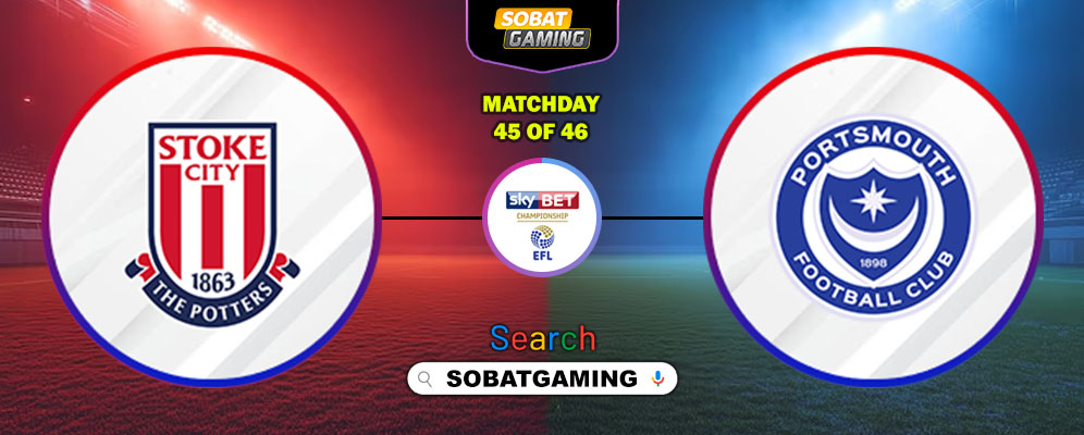 Stoke City Vs Portsmouth 25 April 2026