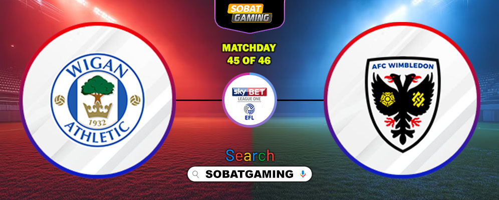 Wigan Athletic Vs AFC Wimbledon 25 April 2026