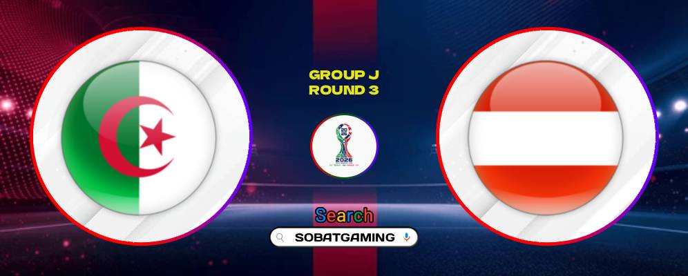 Algeria Vs Austria 28 Juni 2026