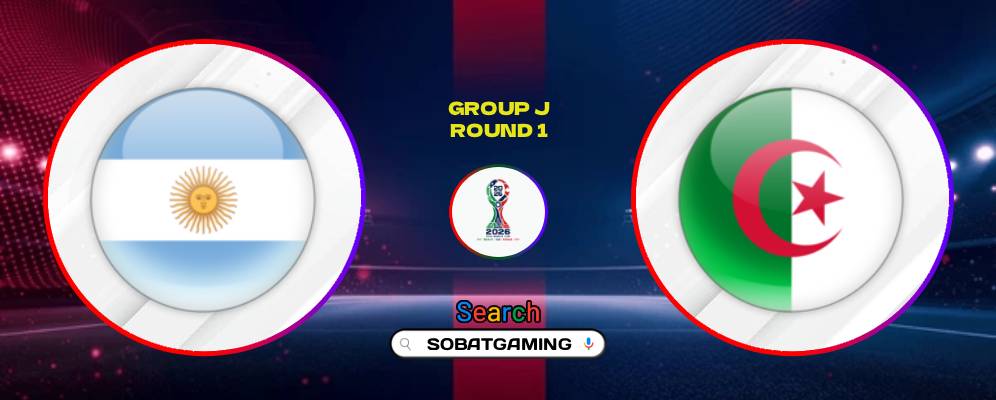Argentina Vs Algeria 17 Juni 2026