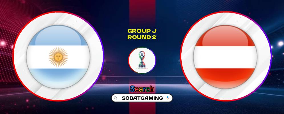 Argentina Vs Austria 23 Juni 2026