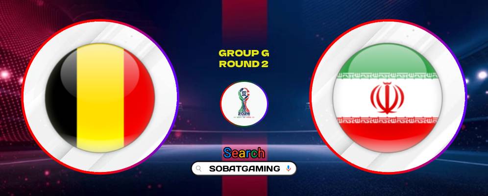 Belgium Vs Iran 22 Juni 2026