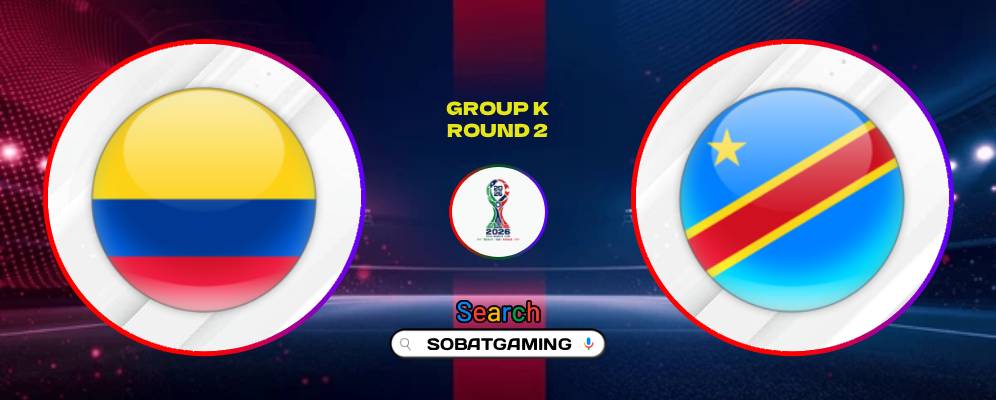 Colombia Vs DR Congo 24 Juni 2026