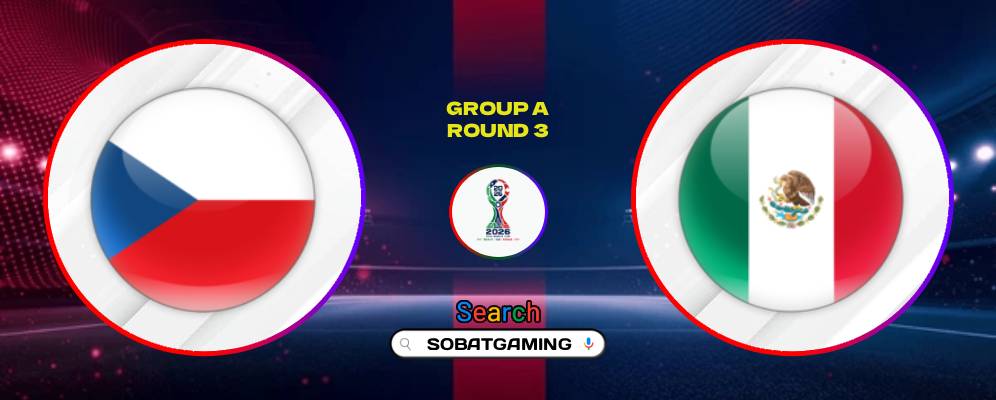 Czech Republic Vs Mexico 25 Juni 2026