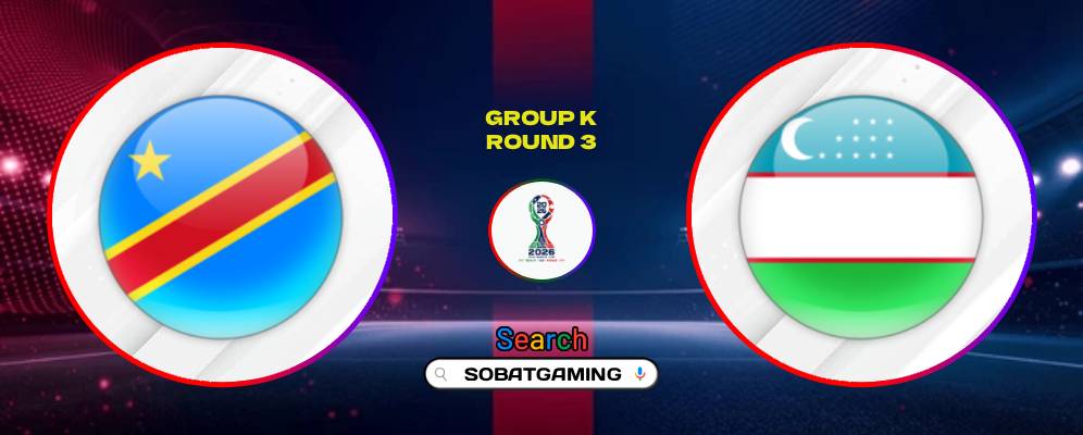 DR Congo Vs Uzbekistan 28 Juni 2026