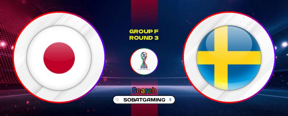 Japan Vs Sweden 26 Juni 2026