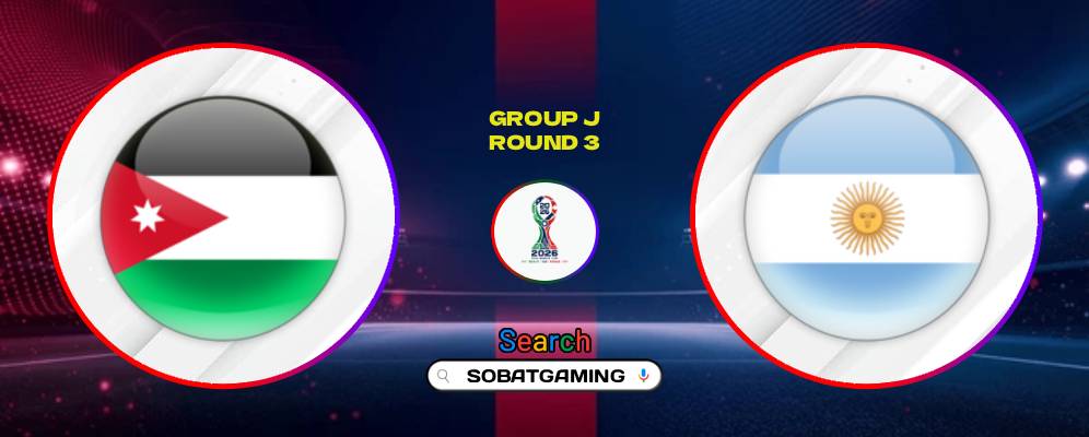 Jordan Vs Argentina 28 Juni 2026