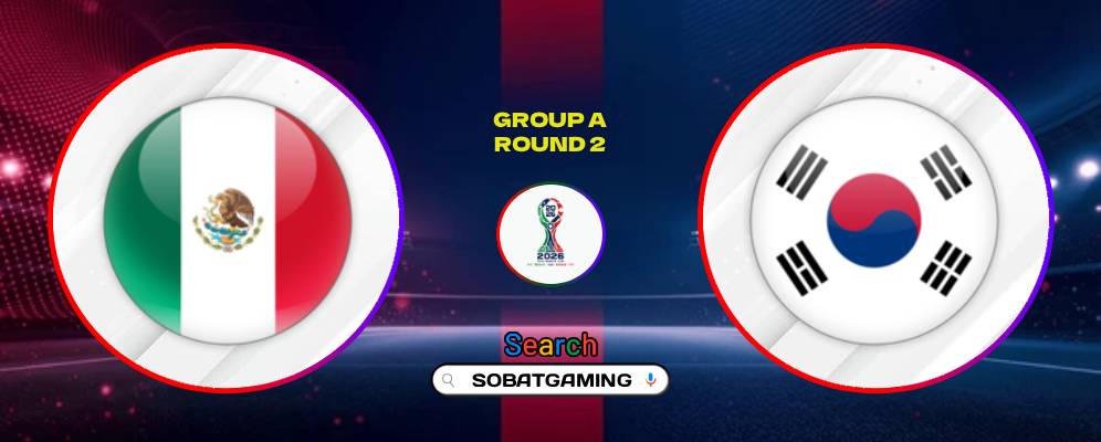Mexico Vs South Korea 19 Juni 2026