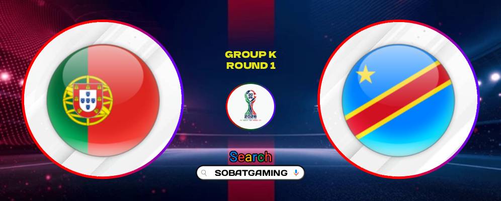 Portugal Vs DR Congo 18 Juni 2026