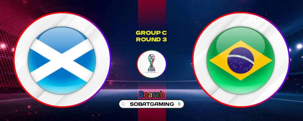 Scotland Vs Brazil 25 Juni 2026