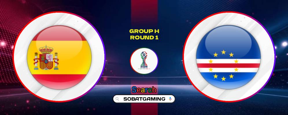 Spain Vs Cape Verde 15 Juni 2026