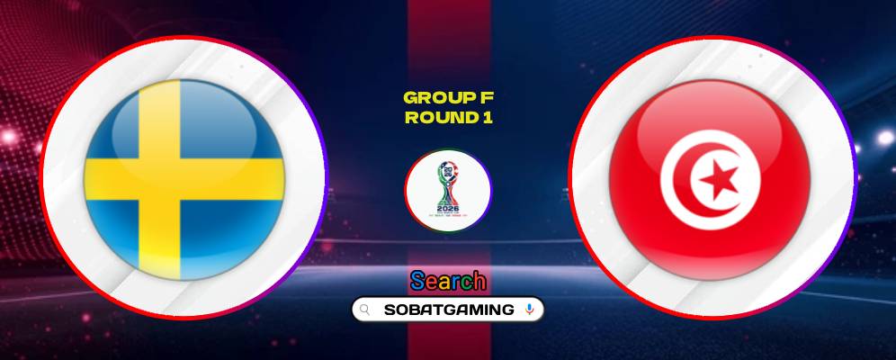 Sweden Vs Tunisia 15 Juni 2026