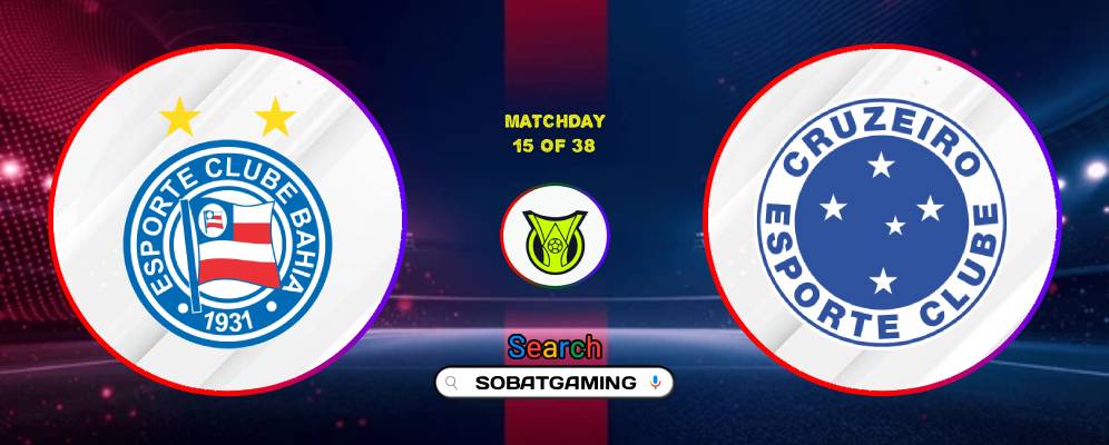 Bahia Vs Cruzeiro 10 Mei 2026