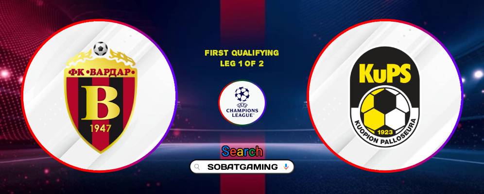 FK Vardar Vs KUPS 08 Juli 2026
