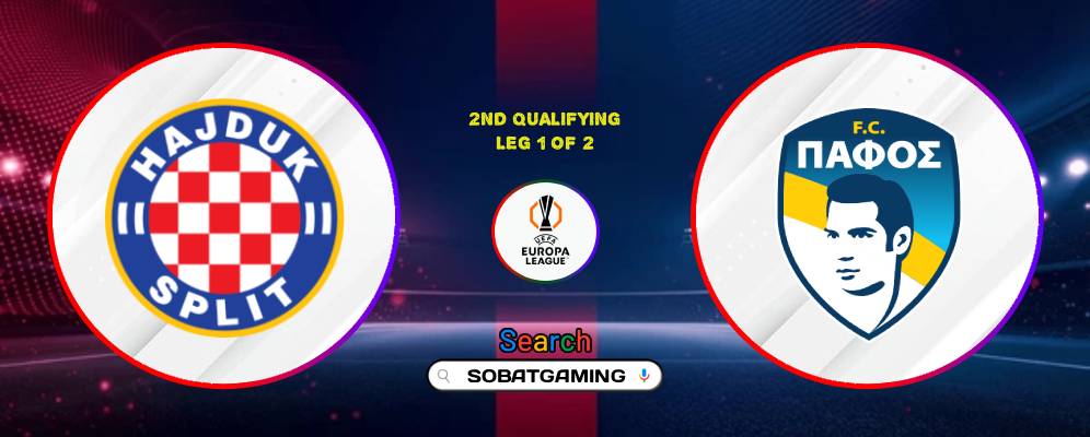 Hajduk Split Vs Pafos FC 24 Juli 2026