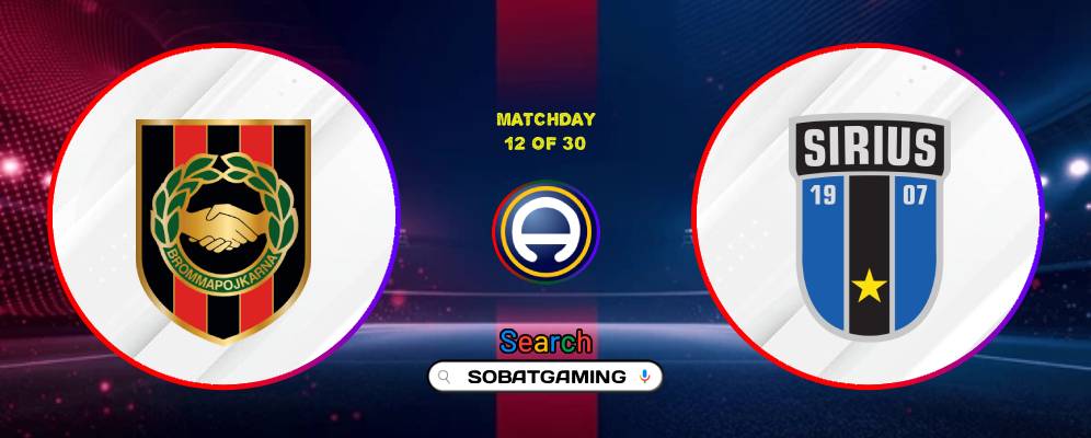 IF Brommapojkarna Vs IK Sirius 12 Juli 2026