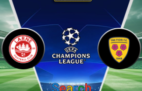 Larne FC Vs Tre Fiori 15 Juli 2026