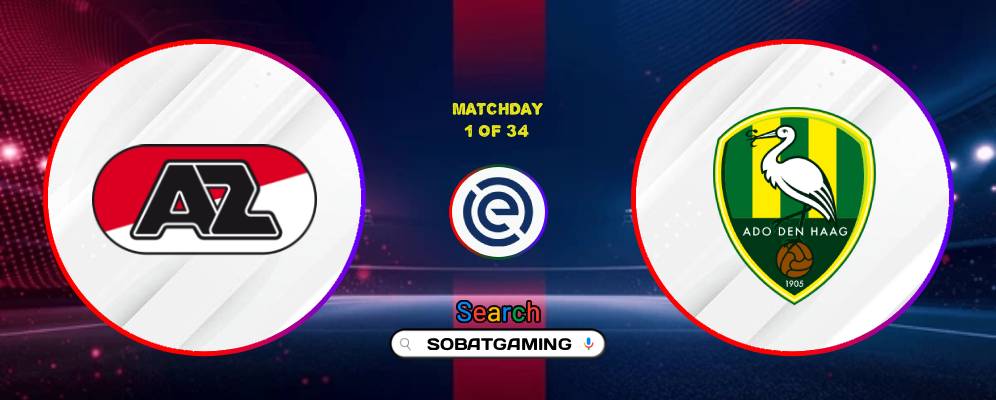 AZ Alkmaar Vs ADO Den Haag 09 Agustus 2026