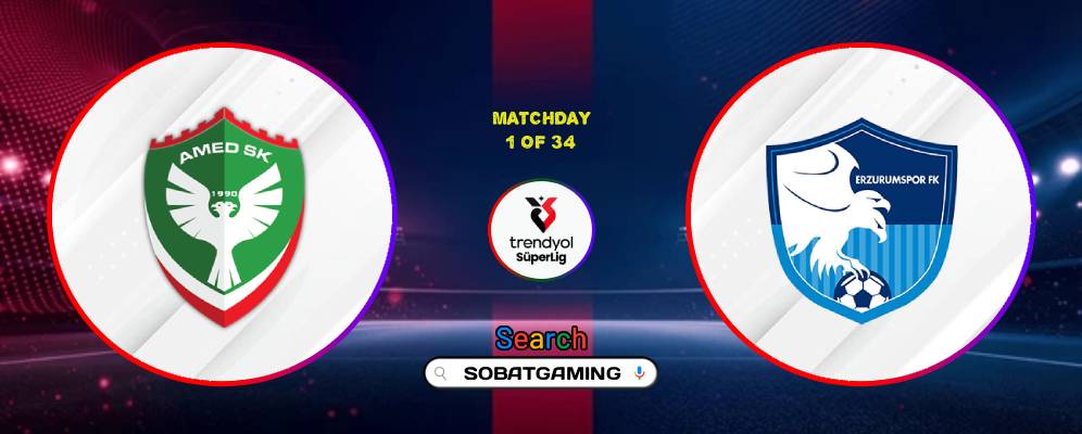 Amed SK Vs Erzurumspor FK 17 Agustus 2026