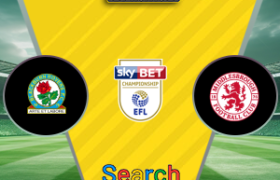 Blackburn Rovers Vs Middlesbrough 22 Agustus 2026