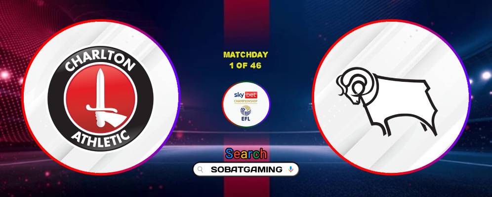 Charlton Athletic Vs Derby County 15 Agustus 2026