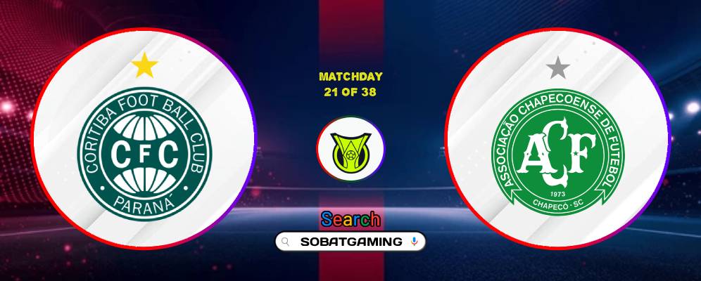 Coritiba Vs Chapecoense AF 09 Agustus 2026