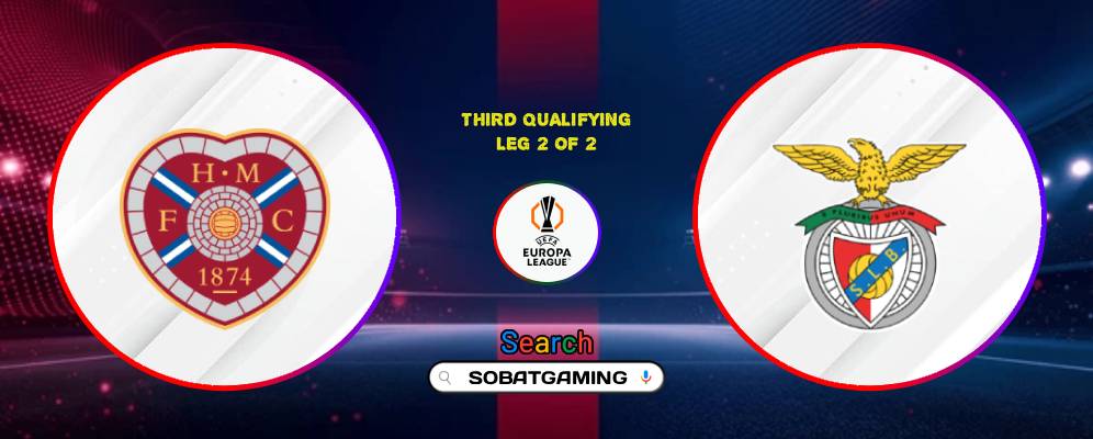 Hearts FC Vs Benfica 14 Agustus 2026