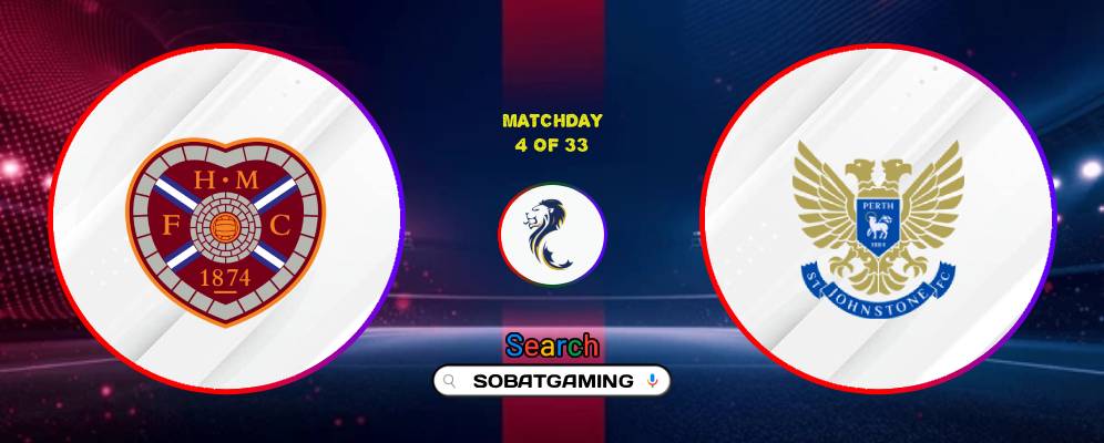 Hearts FC Vs St. Johnstone 29 Agustus 2026