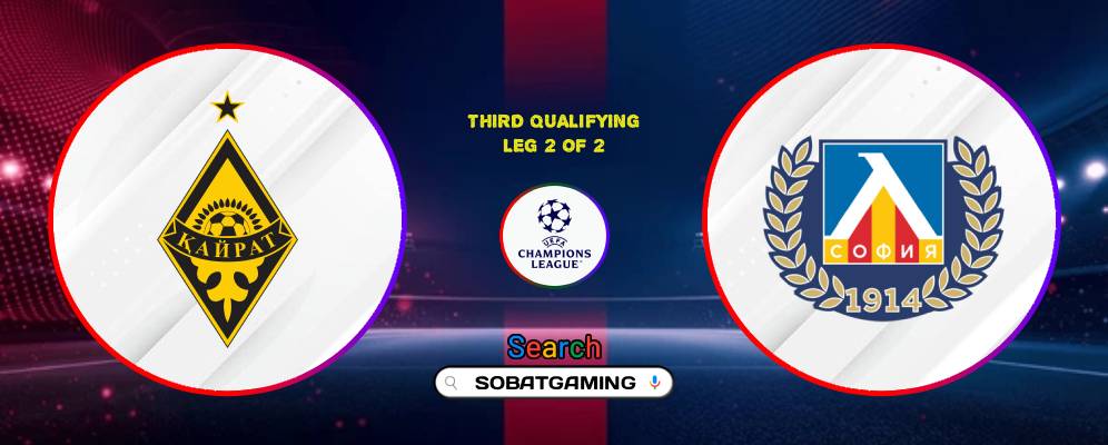 Kairat Almaty Vs Levski Sofia 11 Agustus 2026