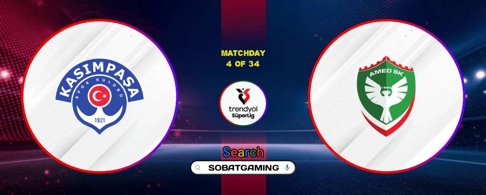 Kasimpasa Vs Amed SK 06 September 2026