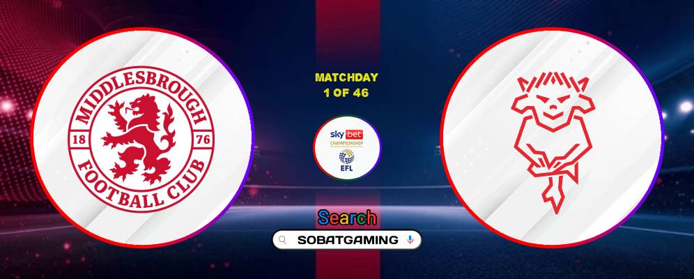 Middlesbrough Vs Lincoln City 15 Agustus 2026