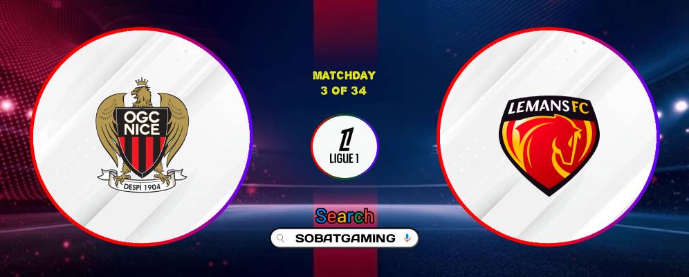 Nice Vs Le Mans FC 06 September 2026