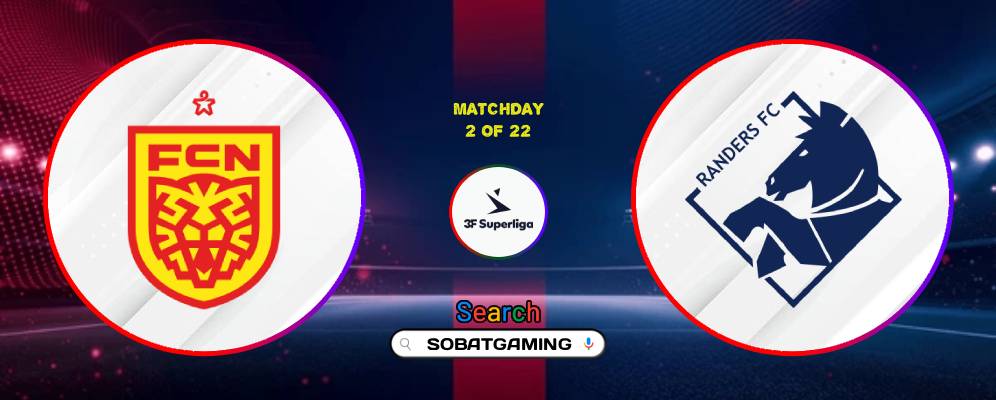 Nordsjaelland Vs Randers FC 02 Agustus 2026