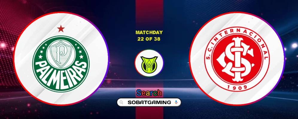 Palmeiras Vs Internacional 10 Agustus 2026