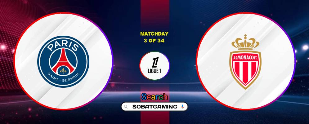 Paris Saint-Germain Vs Monaco 05 September 2026