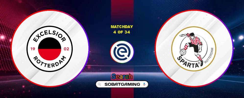 SBV Excelsior Vs Sparta Rotterdam 29 Agustus 2026