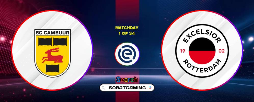 SC Cambuur Vs SBV Excelsior 08 Agustus 2026