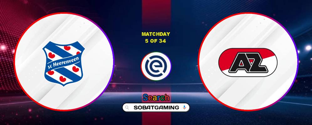 SC Heerenveen Vs AZ Alkmaar 06 September 2026