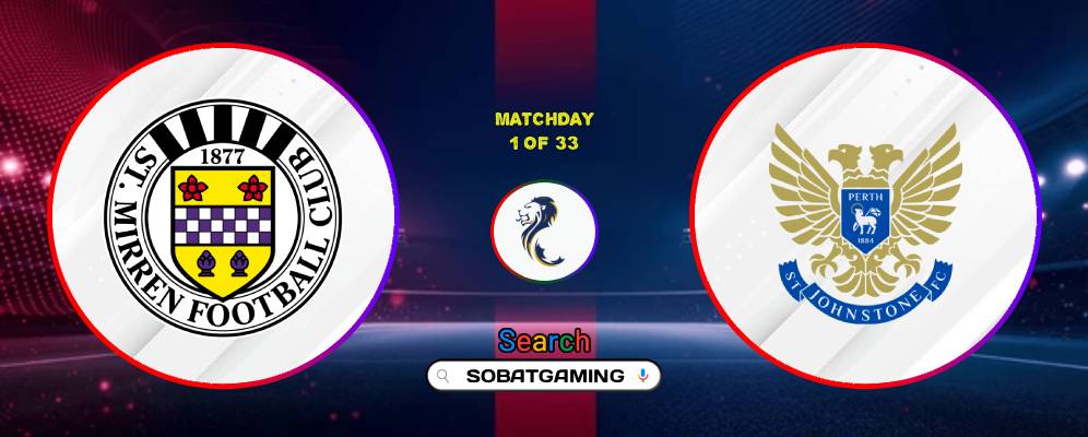 St. Mirren Vs St. Johnstone 08 Agustus 2026