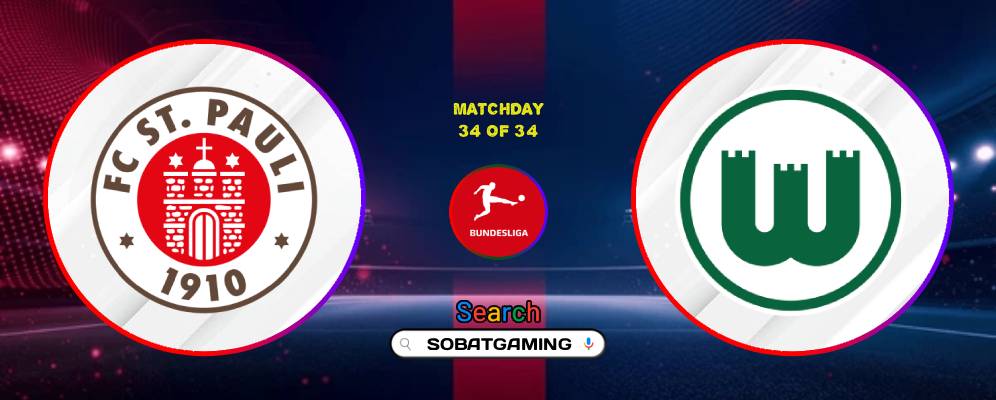 St. Pauli Vs Wolfsburg 16 Mei 2026