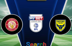 Stevenage Vs Oxford United 22 Agustus 2026