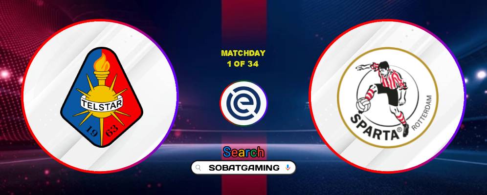 Telstar Vs Sparta Rotterdam 15 Agustus 2026